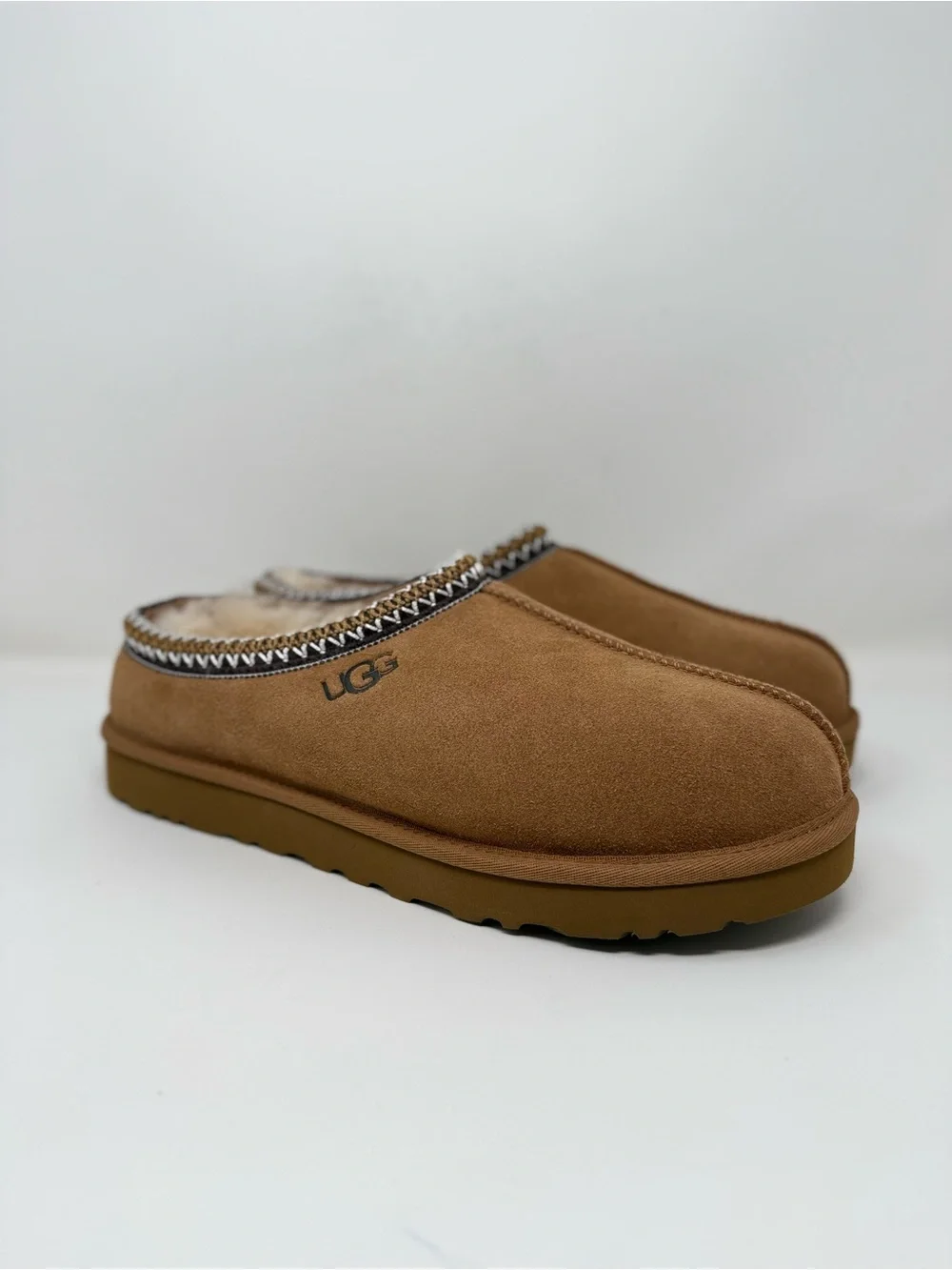 New UGG Men's Tasman II Slipper Chestnut Sz 12